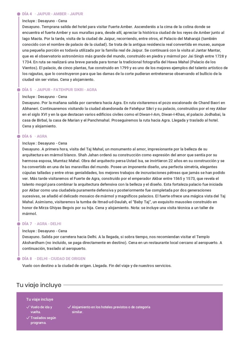 India Triangulo Dorado May/Sep (8D/7N)