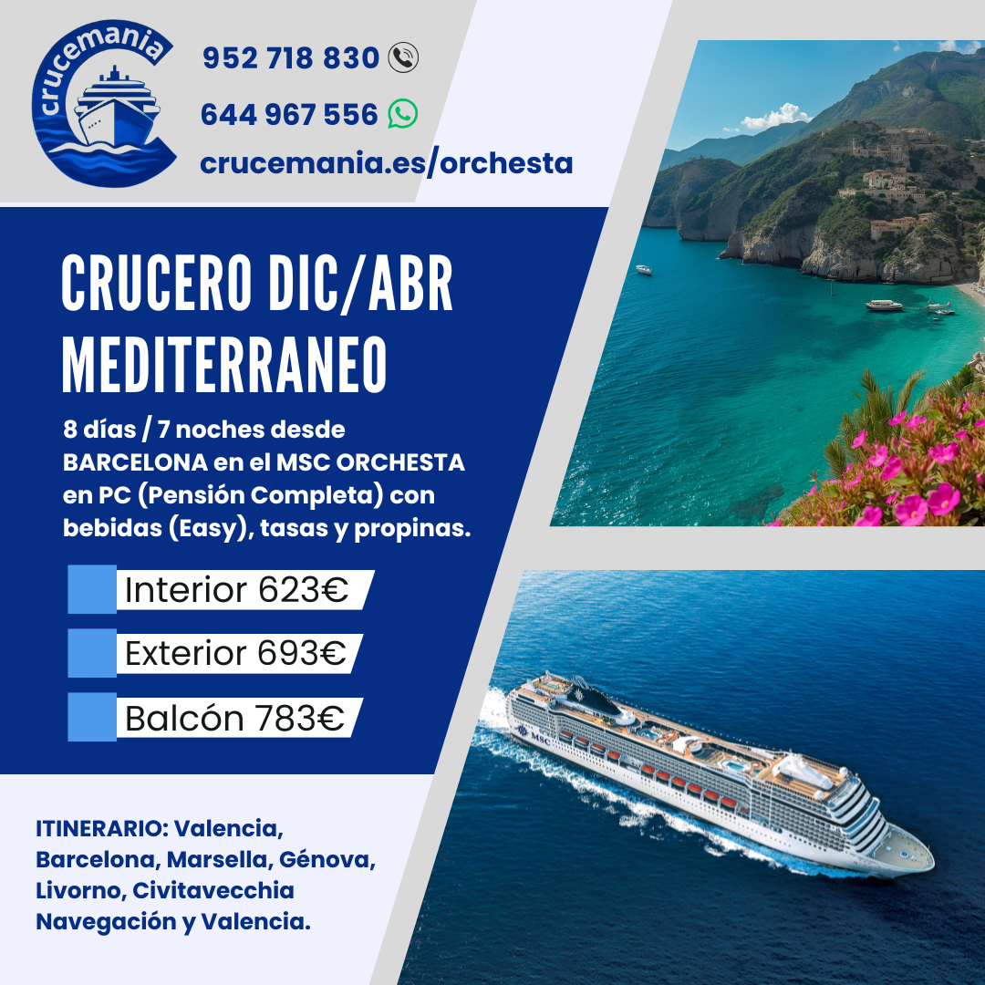 Orchesta 🚢 desde 653€